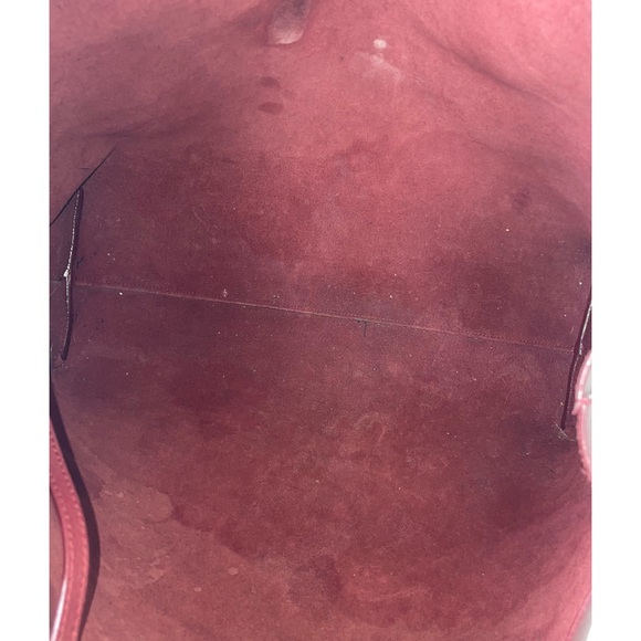 Saint Laurent Large Shopping Tote, Red - Picture 8 of 16